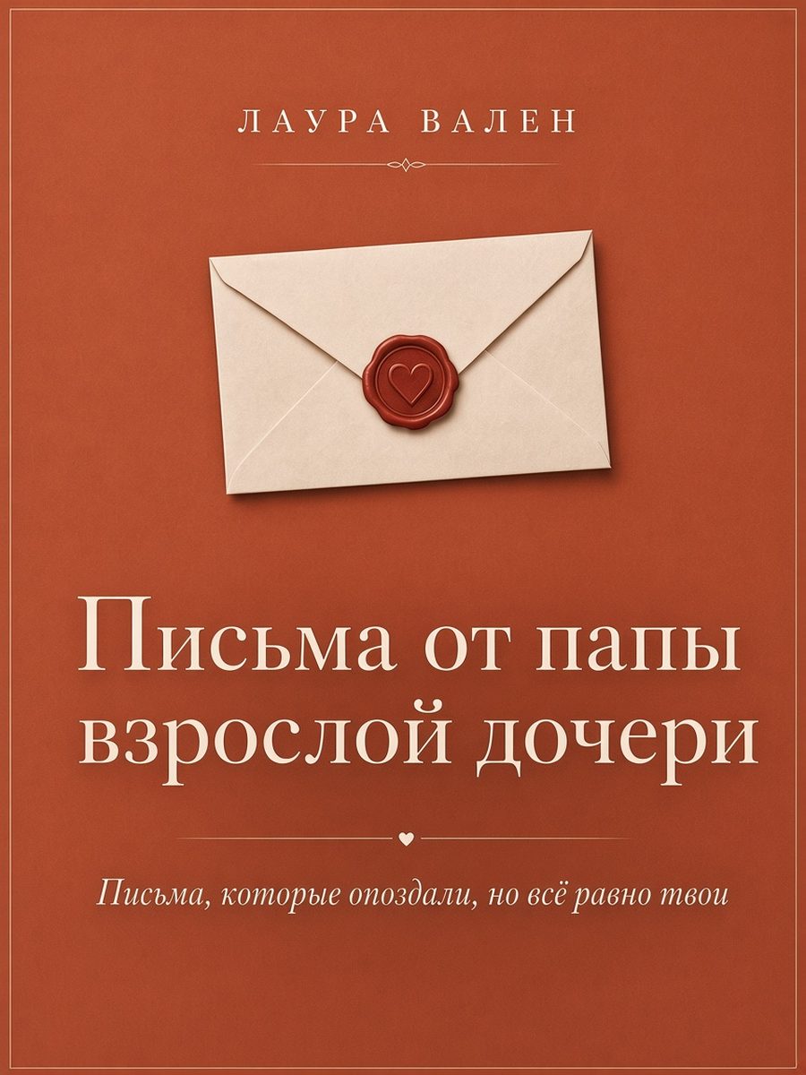 Обложка книги «Письма от папы взрослой дочери»